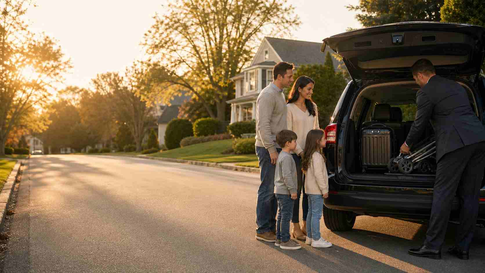 Airport Transportation for Families Traveling From Long Island With Luggage